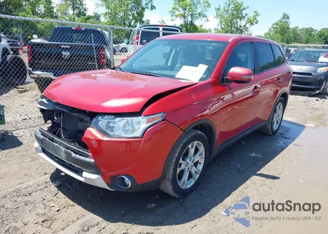 2015 Mitsubishi Outlander Se из США, поврежденный, VIN JA4AD3A35FZ011562